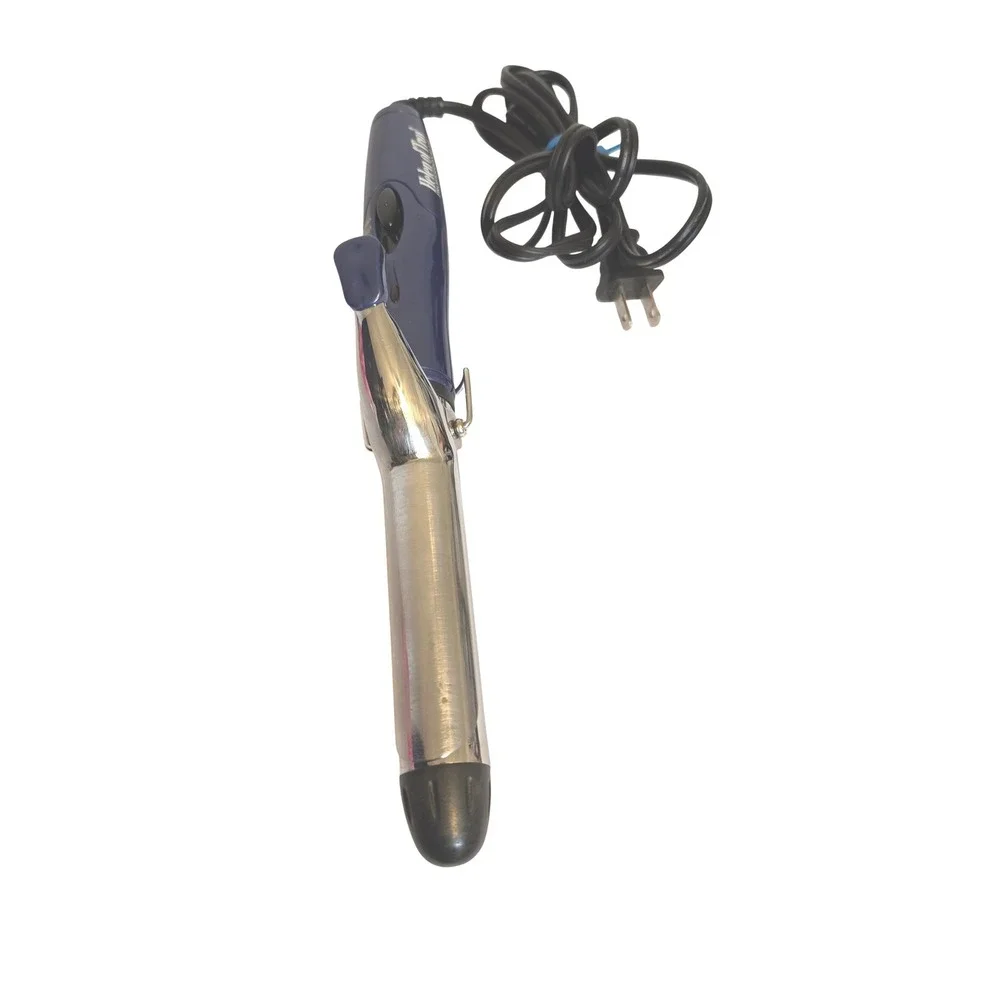 Helen‎ of Troy Professional 1 Inch Curling Iron Blue Chrome Model 1681N